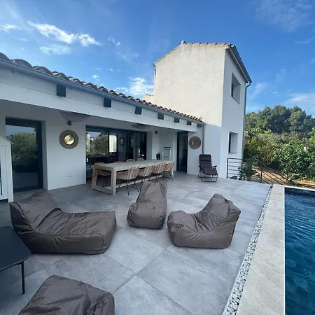 D'exception - La Ciot'art & Detente, Vue Et Piscine Villa La Ciotat